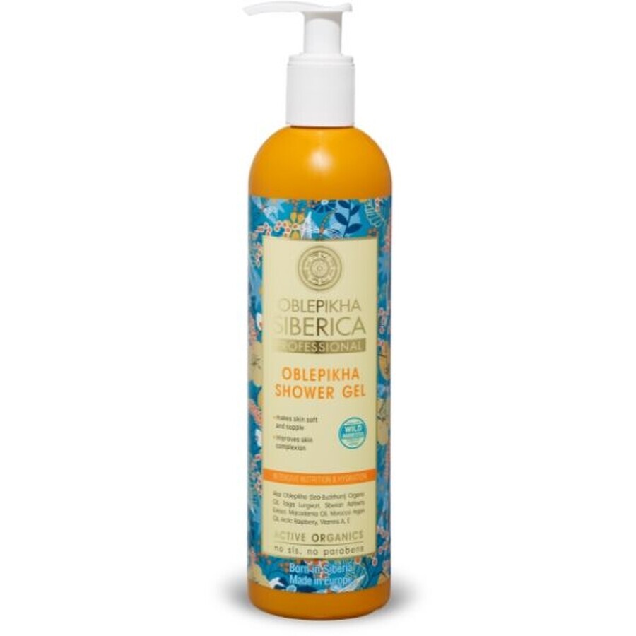 Natura Siberica Sea Buckthorn Sea Buckthorn Shower Gel - intensive nourishing and moisturizing 400 ml