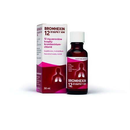 Bromhexin 12 Tropfen 30 ml