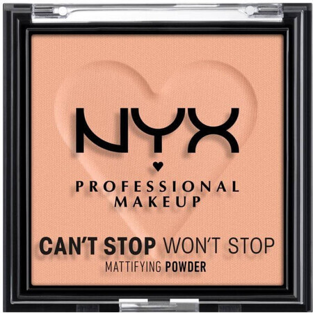 NYX Professional Makeup Polvos matificantes NYX Professional Makeup Can't Stop Won't Stop - 13 Bright Peach 6 g