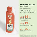 Garnier Fructis Goodbye Fructis Goodbye daños queratina rellenadora reafirmante acondicionador enjuague cuidado, 200 ml