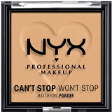 NYX Professional Makeup Can't Stop Won't Stop Cipria compatta opacizzante - 05 Golden 6 g