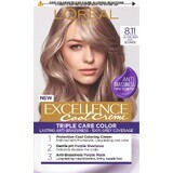 L'Oréal Paris Excellence Cool Creme Permanent Colour 8.11 Ultra Light Blonde Ultra Ash 192 ml