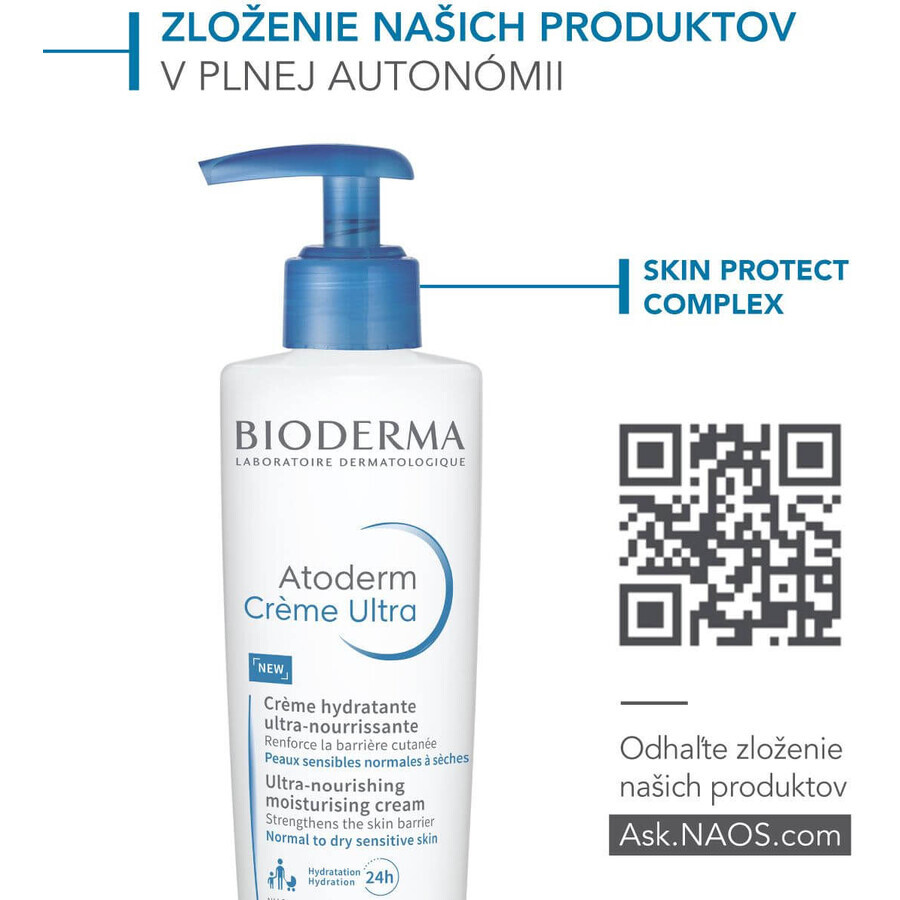 Bioderma Atoderm Ultra Crème 200 ml