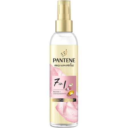 Pantene Pro-V Miracoli 7v1 Olio Nebulizzato Senza Peso, Olio Nebulizzato Biotina 145 ml