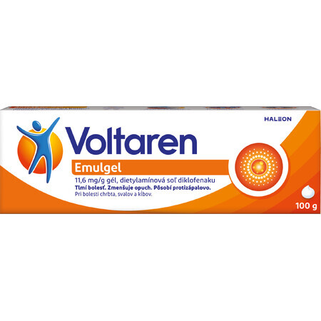 Voltaren Emulgel Gel mit Diclofenac bei Rücken-, Muskel- und Gelenkschmerzen 100 g