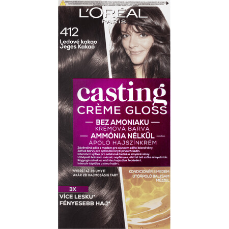 L'Oréal Paris Hair Colour Casting Crème Gloss 412 Ice Cocoa