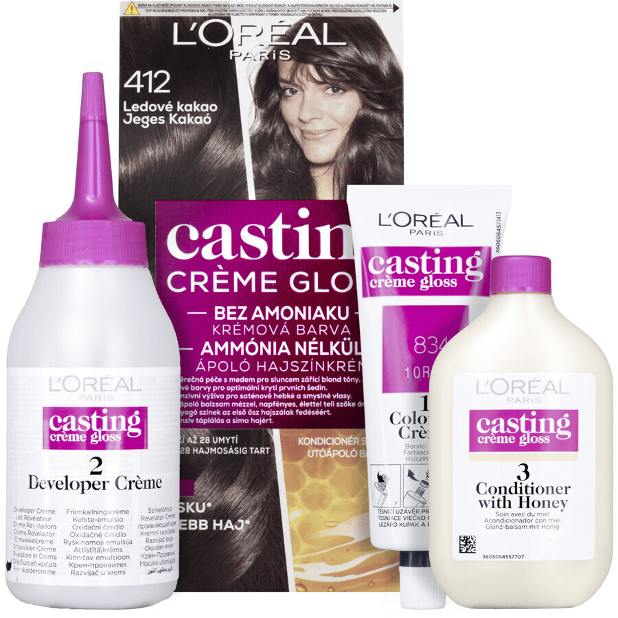 L'Oréal Paris Hair Colour Casting Crème Gloss 412 Ice Cocoa