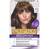 L'Oréal Paris Excellence Cool Excellence Cool Creme Permanent Colour 6.11 Ultra ash ash blond foncé