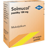 Solmucol 100 mg 24 pastiluțe