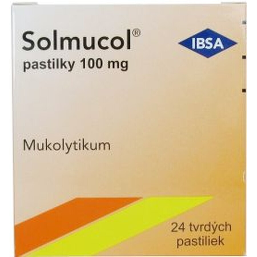 Solmucol 100 mg 24 comprimés