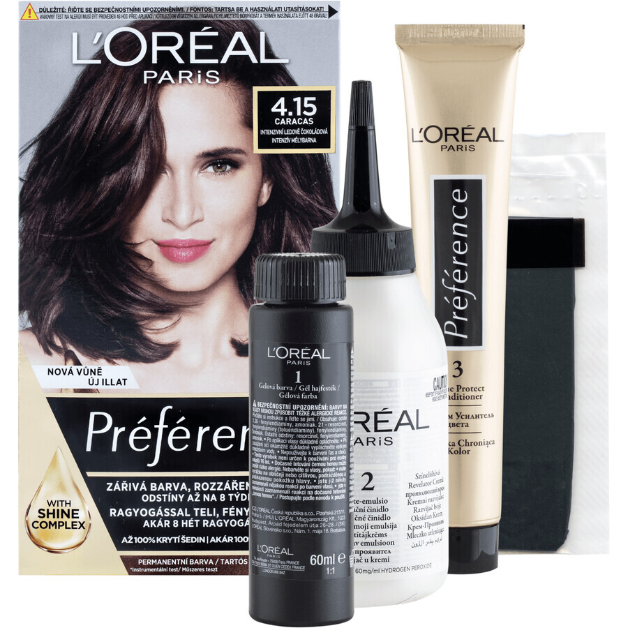 L'Oréal Paris Hair Colour Recital Preference 4.15/M1 Caracas