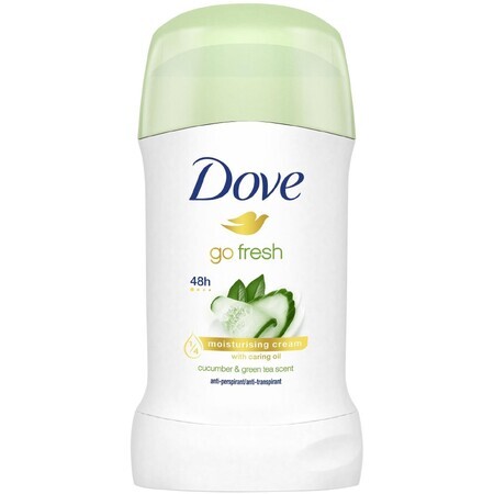 Dove Go Fresh Antiperspirant solide au concombre et au thé vert 40 ml