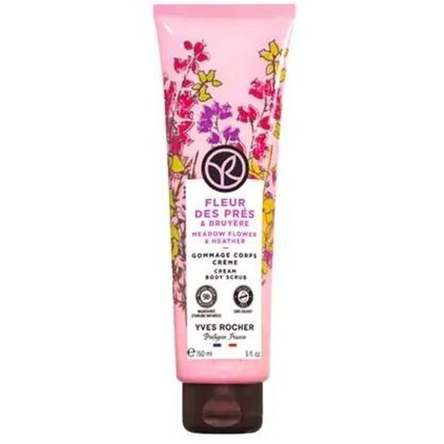 Yves Rocher Creme Körperpeeling Wiesenblumen und Brennnessel 150 ml