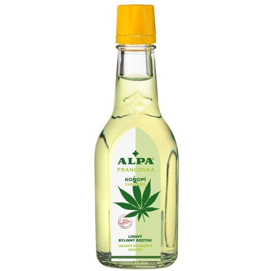 Alpa Francovka Cannabis-Alkohol-Kräuter-Alkohol-Lösung 160 ml