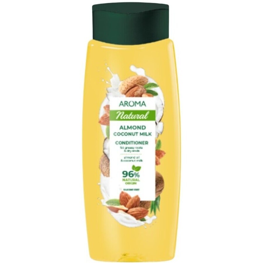 Conditioner Flavour für fettige Wurzeln und trockene Spitzen Mandel-Kokosmilch 400 ml