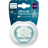 Philips Avent Ultra air night soother 6-18m