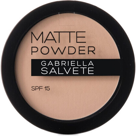 Gabriella Salvete SPF15 Mattes Puder 02, 8 g