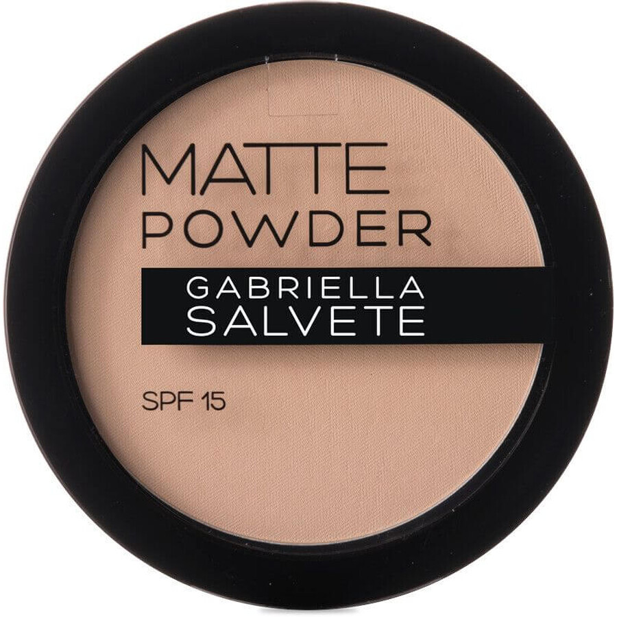 Gabriella Salvete SPF15 Mattes Puder 02, 8 g