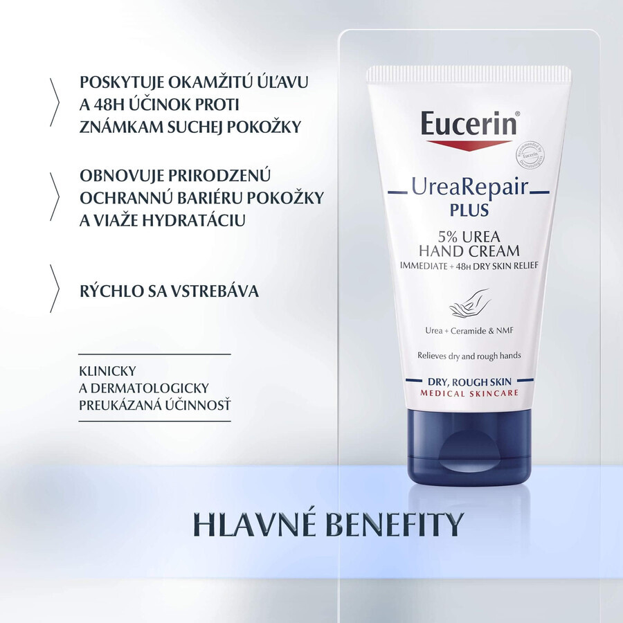 Eucerin UreaRepair PLUS Handcreme 5% Urea 75 ml