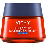 Vichy VICHY Liftactiv Colagen Specialist cremă de noapte împotriva ridurilor și a pierderii de colagen 50 ml