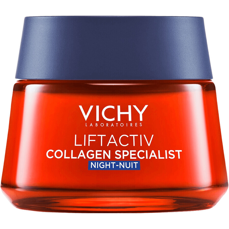 Vichy VICHY VICHY Liftactiv Collagen Specialist Nachtcreme gegen Falten und Kollagenverlust 50 ml