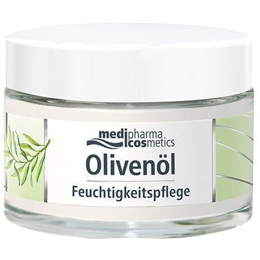 Doliva Olivenöl Feuchtigkeitscreme mit Hyaluronat und Harnstoff 50 ml