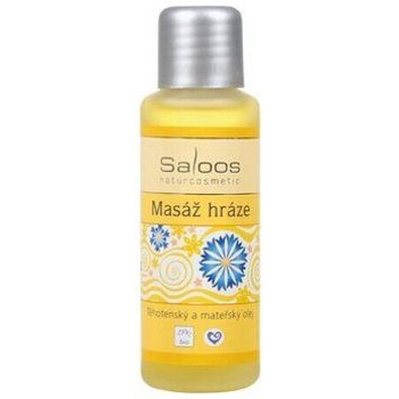 Saloos Erbsen Massageöl für Schwangerschaft und Mutterschaft 50 ml