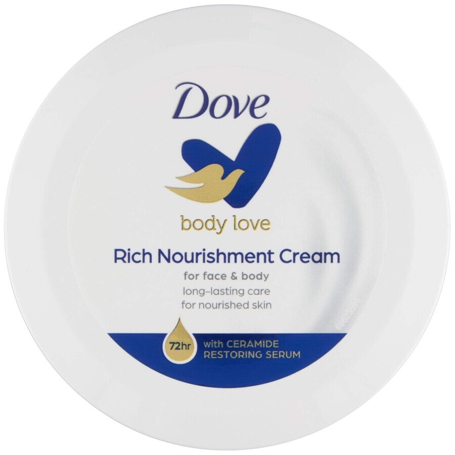 Dove Body Love cremă hrănitoare pentru față și corp 150 ml