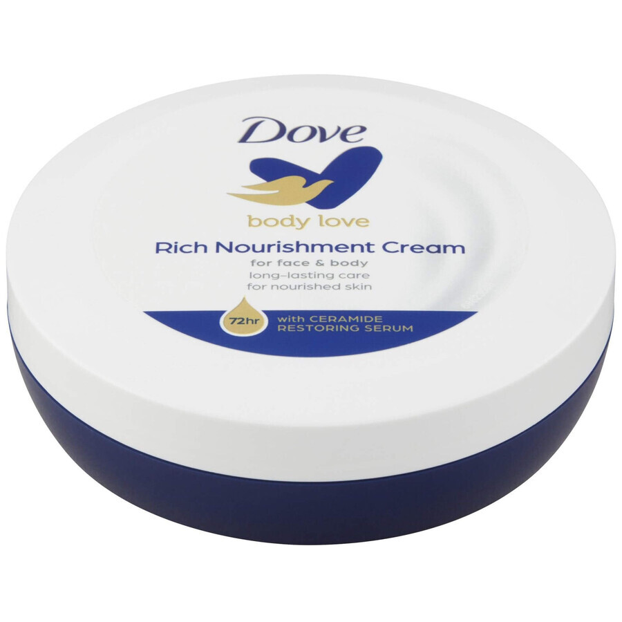 Dove Body Love nährende Gesichts- und Körpercreme 150 ml