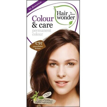 Hair wonder Culoare naturală de lungă durată Ciocolată maro 5.35 100 ml