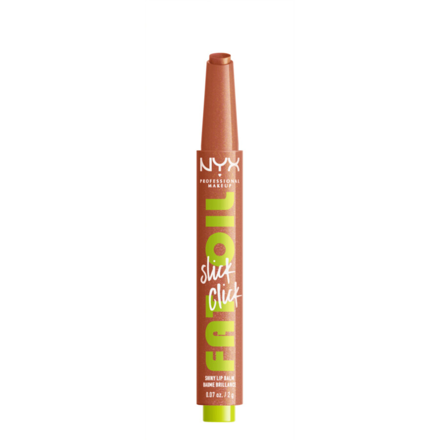 NYX Professional Makeup Professionelles Fett Öl Slick Click Getönter Lippenbalsam 06 Hits Different 2 g