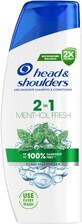 Head &amp; Shoulders Menthol Fresh 2in1 Anti-Schuppen Shampoo und Sp&#252;lung 330 ml