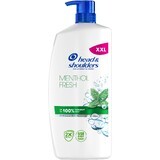 Head & Shoulders Menthol Fresh Anti-Schuppen Shampoo, 800 ml