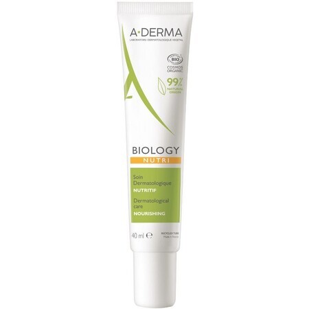 A-Derma BIOLOGY Îngrijire dermatologică hrănitoare 40 ml