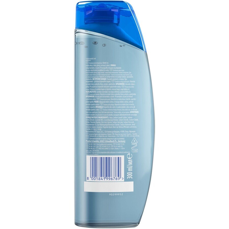 Head & Shoulders Deep Cleansing Entgiftendes Kopfhaut-Reinigungsmittel 300 ml