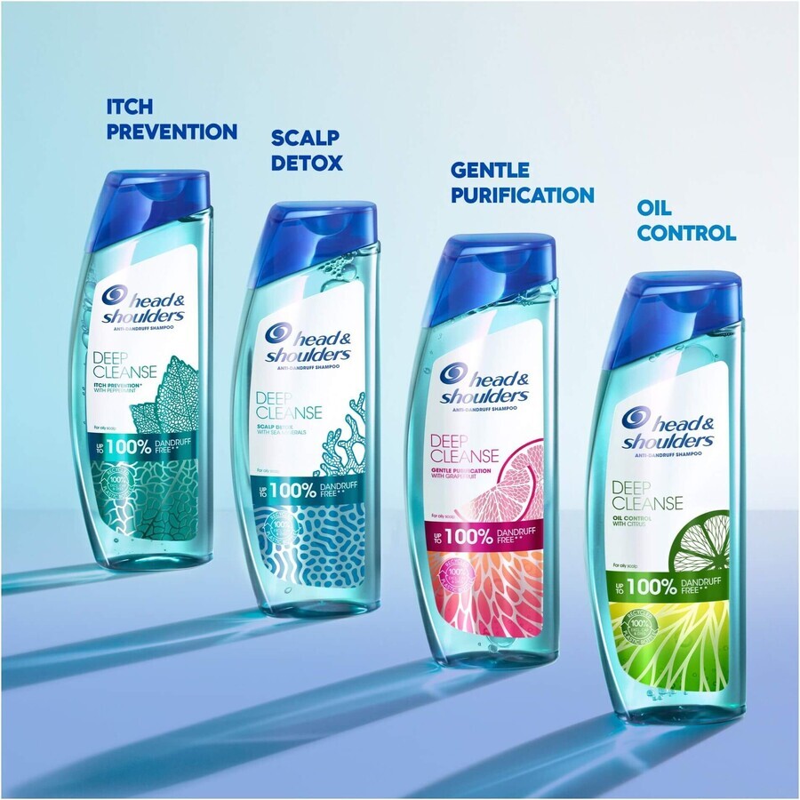 Head & Shoulders Deep Cleansing Entgiftendes Kopfhaut-Reinigungsmittel 300 ml