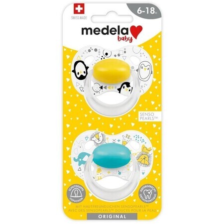 Medela unisex Schnuller Medela 6-18m 2 Stück