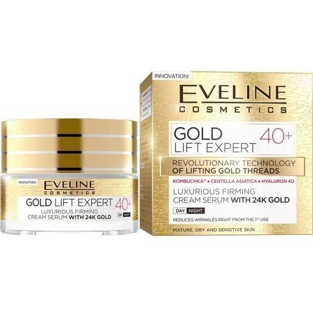 Eveline Cosmetics Gold Lift Expert Tages- und Nachtcreme 40+ 50 ml