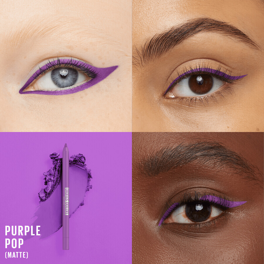 Maybelline New York Tatoo creion gel Purple Pop creion gel