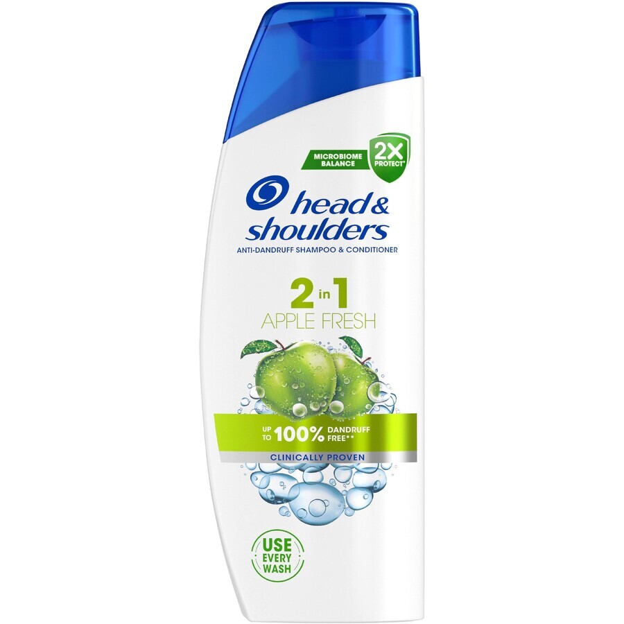 Head & Shoulders Apple Fresh 2in1 Anti-Schuppen-Shampoo 330 ml