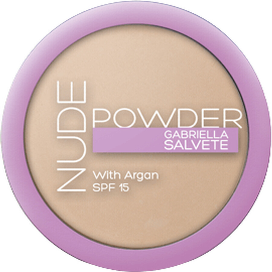 Gabriella Salvete SPF15 Nude Puder Kompaktpuder nude 04, 8 g