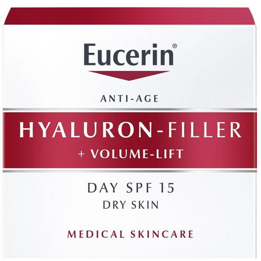 Eucerin HYALURON-FILLER+Volume-Lift Anti-Age Cremă de zi pentru ten uscat 50 ml