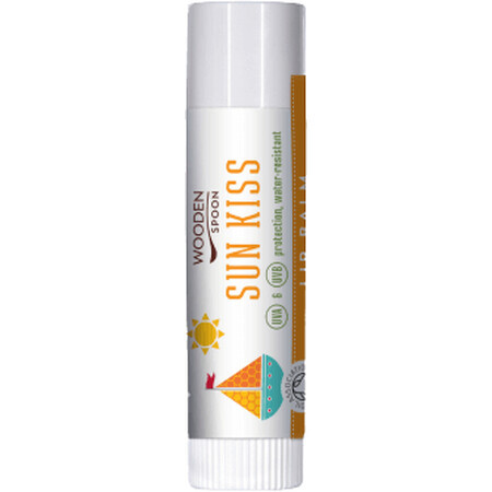 Lingură de lemn Balsam de buze fără soare SUN KISS 4.3ml 4.3 ml