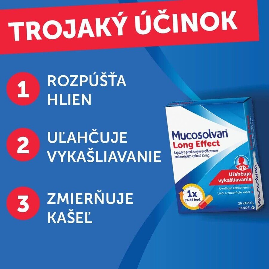 Mucosolvan ® lang wirkende 20 Kapseln