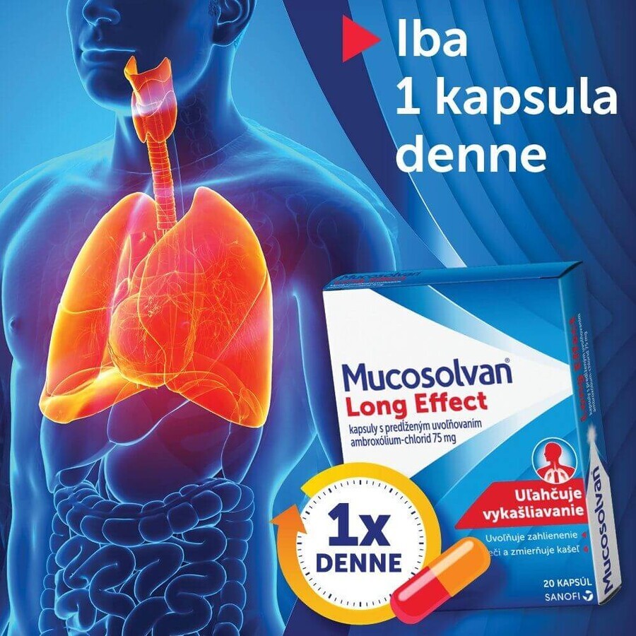 Mucosolvan ® lang wirkende 20 Kapseln