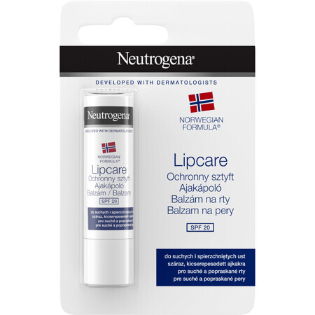 Balsam de buze Neutrogena SPF 20, 4,8 g