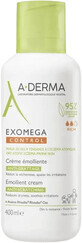 A-Derma Exomega control Weichmachercreme f&#252;r trockene, zu atopischem Ekzem neigende Haut 400 ml