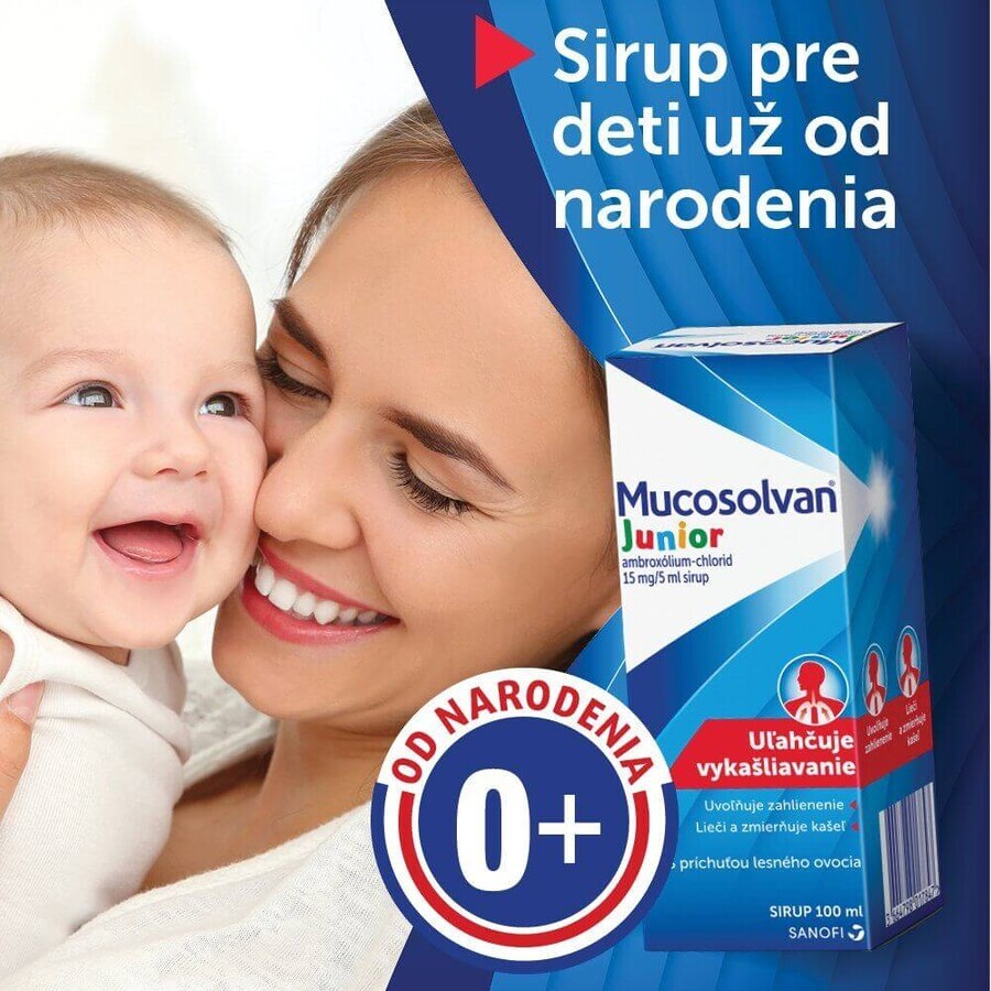 Mucosolvan ® Junior Sirup 15mg/5ml 100 ml