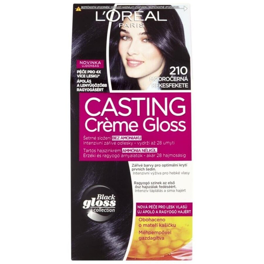 L'Oréal Paris Colore per capelli Casting Crème Gloss 210 Blu-Nero