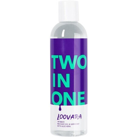 Loovara Twoinone Massage- und Gleitgel 250 ml